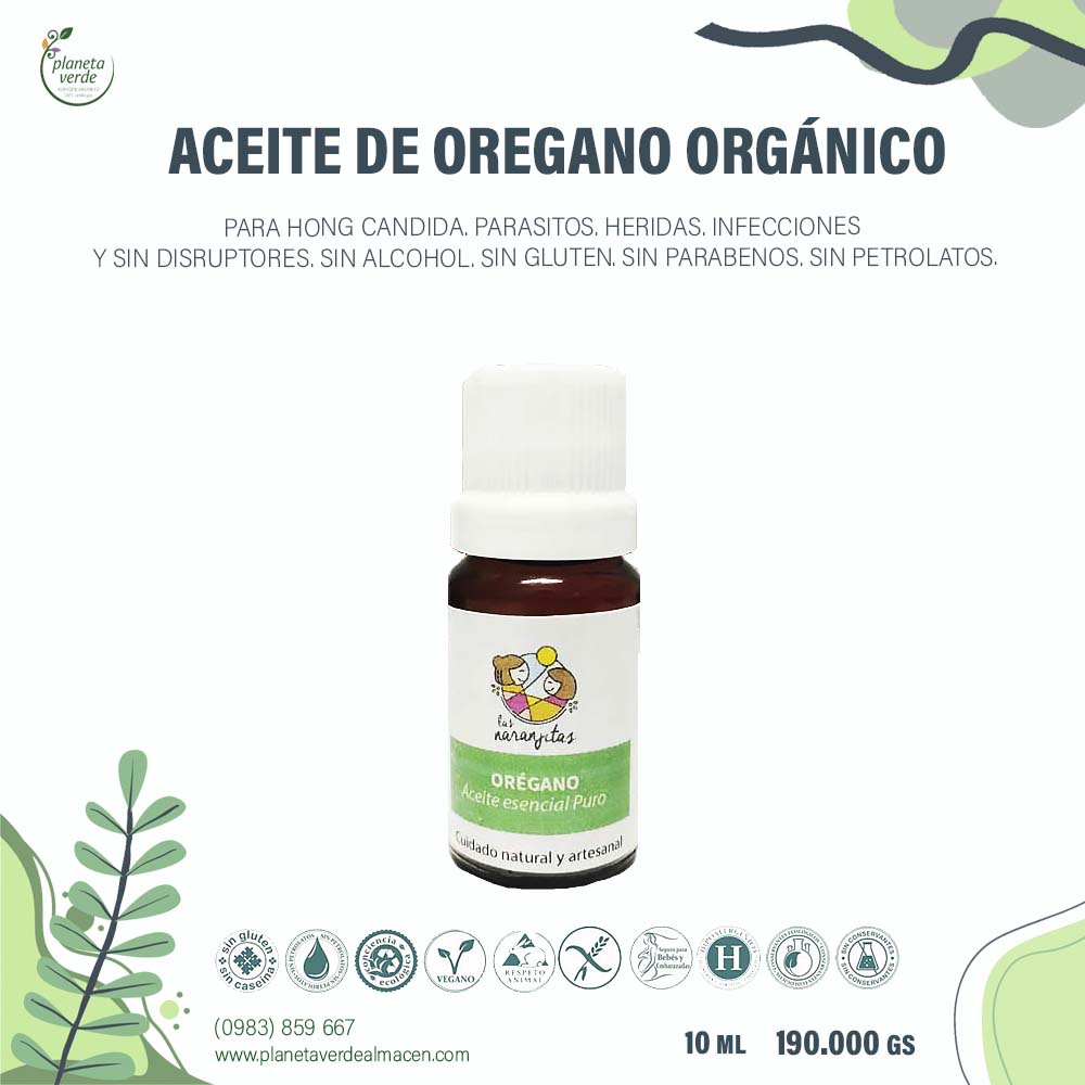 Aceite de Orégano Orgánico