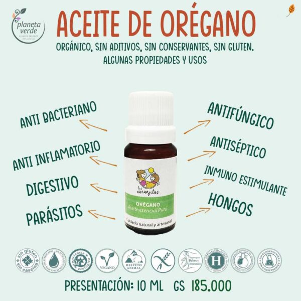 Aceite de Orégano Orgánico - Imagen 2