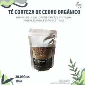 Té de Corteza de Cedro Orgánico