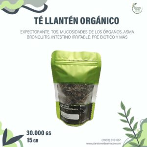 Té de Llantén Orgánico