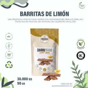 Barritas de Limón Orgánica