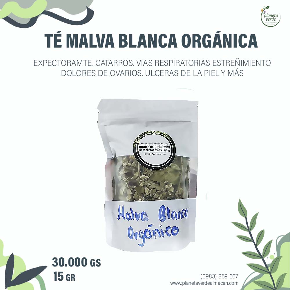 Té de Malva Blanca Orgánica