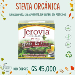Stevia Orgánica en sobres