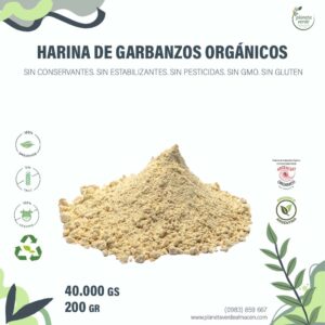 Harina de Garbanzos Orgánicos