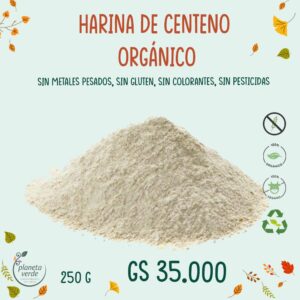 Harina de Centeno. Fraccionada