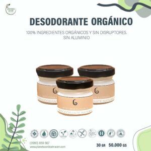 Desodorante Orgánico - crema