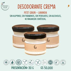Desodorante Orgánico - crema