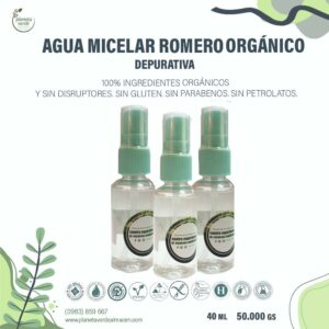Agua Micelar para el cuerpo Romero
