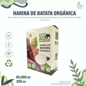 Harina de Batata Orgánica