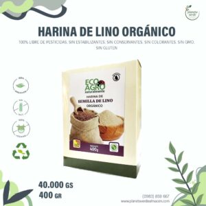 Harina de Lino Orgánico