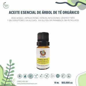 Aceite Esencial de Árbol de Té Orgánico