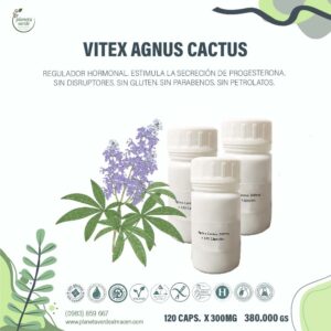 Vitex Agnus Cactus - Regulador hormonal