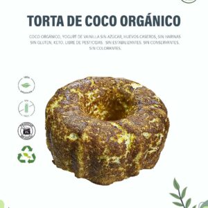 Torta de Coco Orgánico