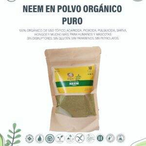 Neem en Polvo Orgánico