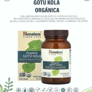 Gotu Kola Orgánica. Caps 90