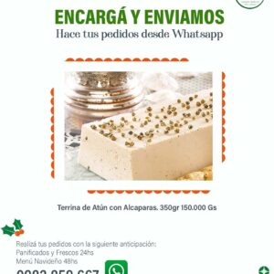 Terrina de Atún con Alcaparras