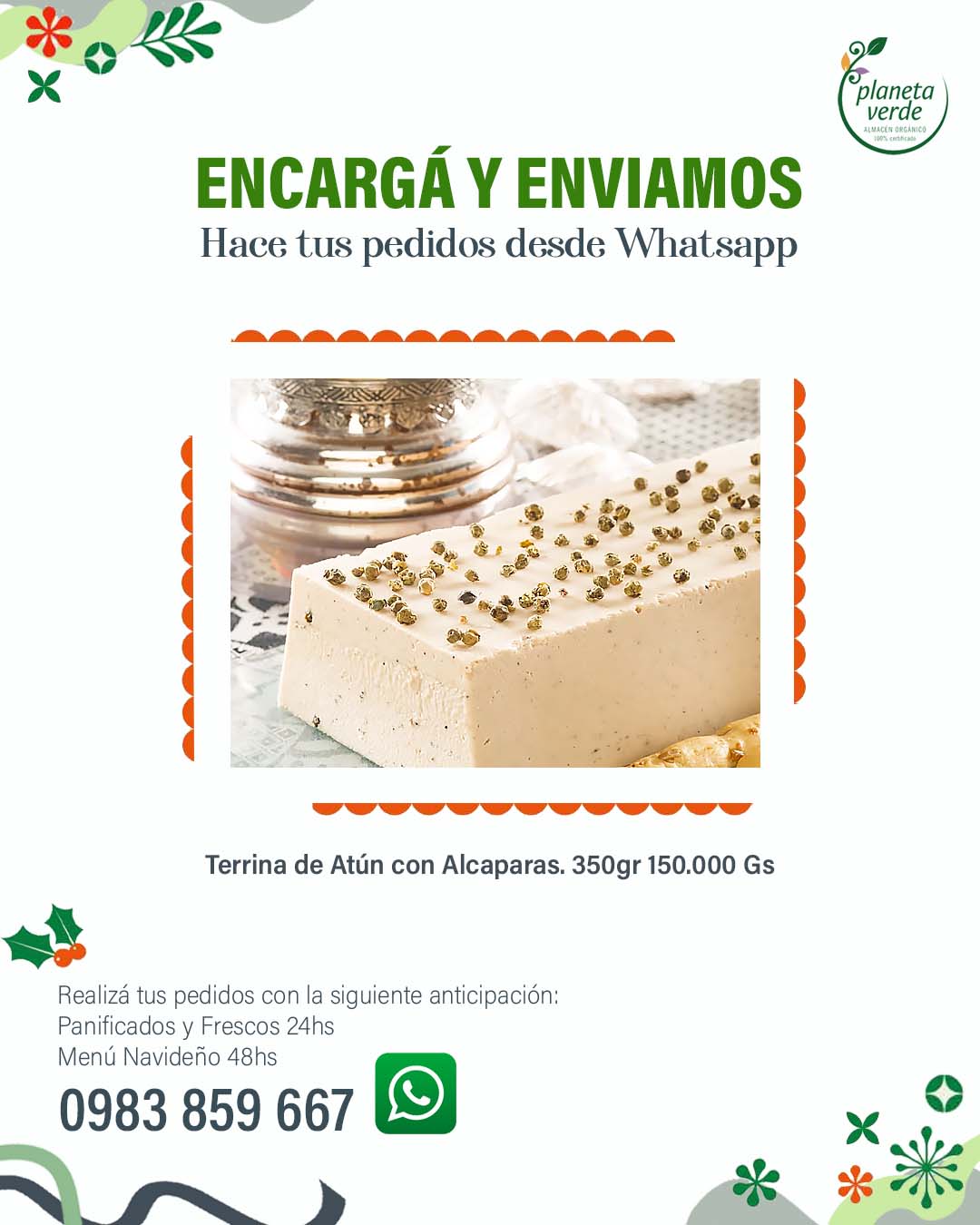 Terrina de Atún con Alcaparras
