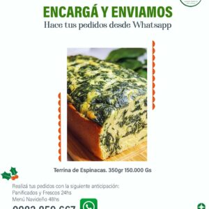 Terrina de Espinacas