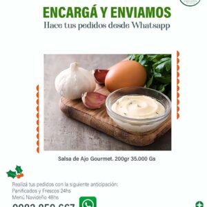 Salsa de Ajo Gourmet