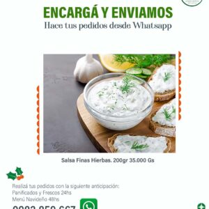 Salsa Finas Hierbas