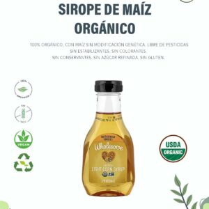 Sirope de Maíz Orgánico